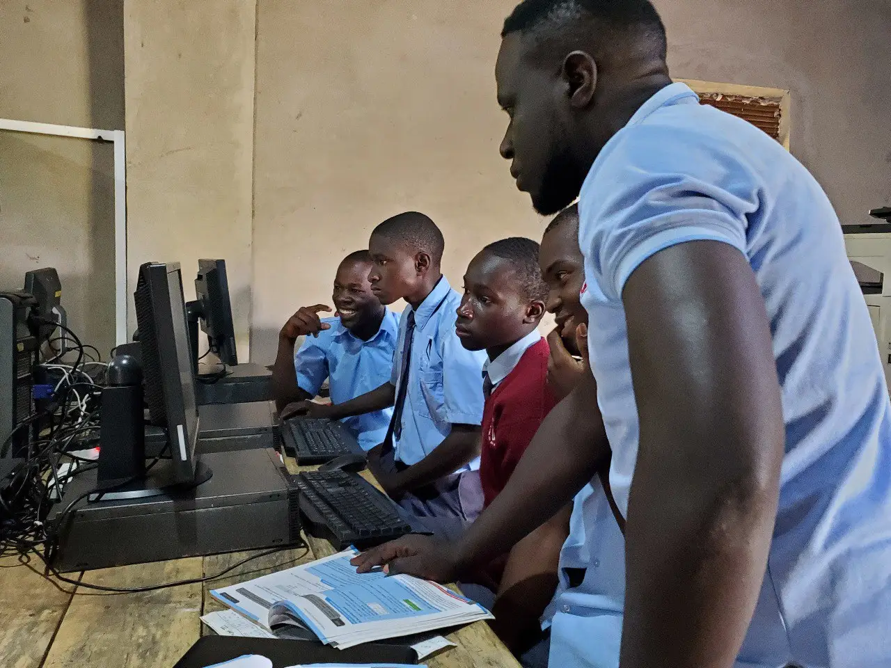 Students in ICT Lab